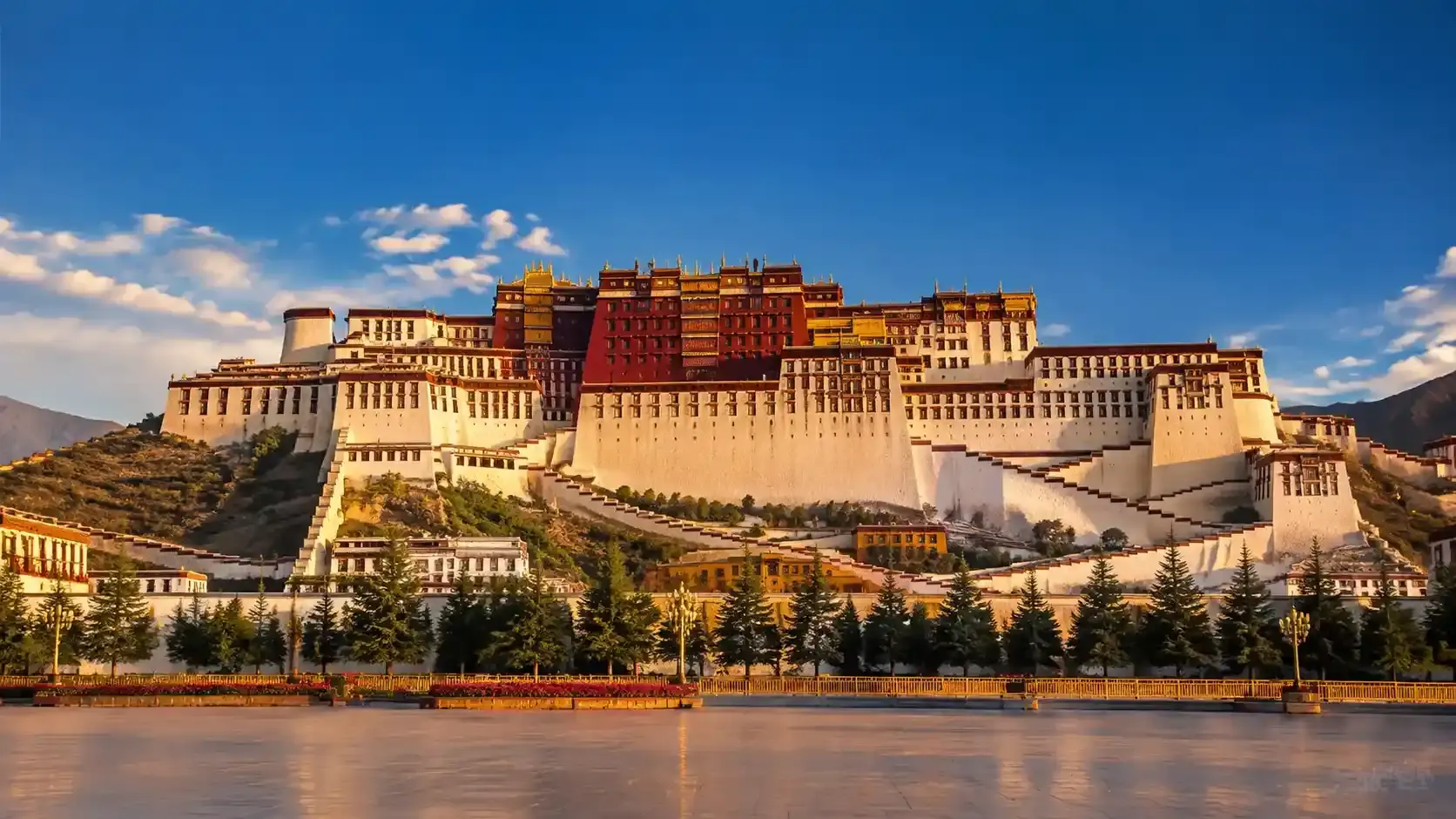 Potala Palace,, Lhasa